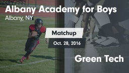 Matchup: Albany Academy for B vs. Green Tech 2016
