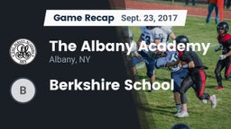 Recap: The Albany Academy vs. Berkshire School 2017