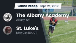 Recap: The Albany Academy vs. St. Luke's  2019