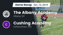 Recap: The Albany Academy vs. Cushing Academy  2019