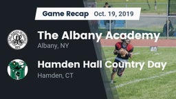 Recap: The Albany Academy vs. Hamden Hall Country Day  2019