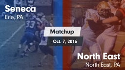 Matchup: Seneca vs. North East  2016