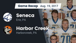 Recap: Seneca  vs. Harbor Creek  2017