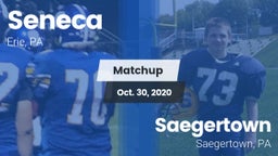 Matchup: Seneca vs. Saegertown  2020