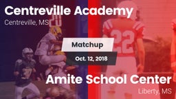 Matchup: Centreville Academy vs. Amite School Center 2018