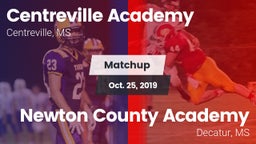 Matchup: Centreville Academy vs. Newton County Academy  2019