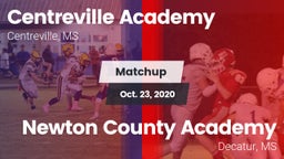 Matchup: Centreville Academy vs. Newton County Academy  2020