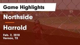 Northside  vs Harrold  Game Highlights - Feb. 2, 2018