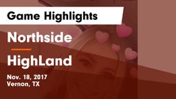 Northside  vs HighLand Game Highlights - Nov. 18, 2017