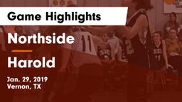 Northside  vs Harold Game Highlights - Jan. 29, 2019