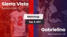 Matchup: Sierra Vista vs. Gabrielino  2017