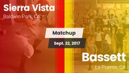 Matchup: Sierra Vista vs. Bassett  2017