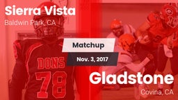 Matchup: Sierra Vista vs. Gladstone  2017