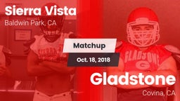 Matchup: Sierra Vista vs. Gladstone  2018