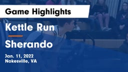 Kettle Run  vs Sherando  Game Highlights - Jan. 11, 2022