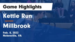Kettle Run  vs Millbrook  Game Highlights - Feb. 8, 2022
