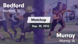 Matchup: Bedford vs. Murray  2016