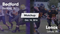 Matchup: Bedford vs. Lenox  2016