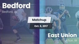 Matchup: Bedford vs. East Union  2017