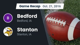 Recap: Bedford  vs. Stanton  2016