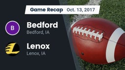 Recap: Bedford  vs. Lenox  2017