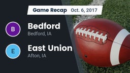 Recap: Bedford  vs. East Union  2017