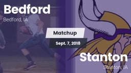 Matchup: Bedford vs. Stanton  2018