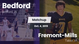 Matchup: Bedford vs. Fremont-Mills  2019