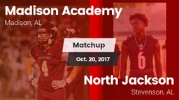Matchup: Madison Academy vs. North Jackson  2017