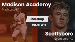 Matchup: Madison Academy vs. Scottsboro  2019