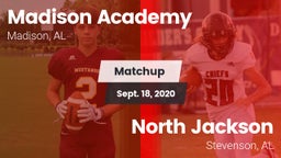 Matchup: Madison Academy vs. North Jackson  2020