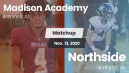 Matchup: Madison Academy vs. Northside  2020