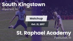 Matchup: South Kingstown vs. St. Raphael Academy  2017