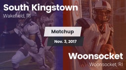 Matchup: South Kingstown vs. Woonsocket  2017