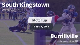 Matchup: South Kingstown vs. Burrillville  2018