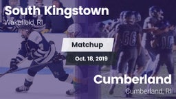 Matchup: South Kingstown vs. Cumberland  2019