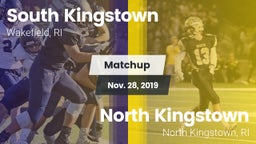 Matchup: South Kingstown vs. North Kingstown  2019