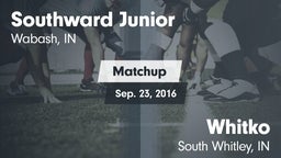 Matchup: Southwood vs. Whitko  2016