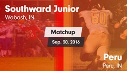 Matchup: Southwood vs. Peru  2016