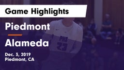 Piedmont  vs Alameda  Game Highlights - Dec. 3, 2019