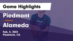 Piedmont  vs Alameda  Game Highlights - Feb. 5, 2022