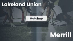 Matchup: Lakeland vs. Merrill  2016