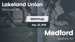 Matchup: Lakeland vs. Medford  2016