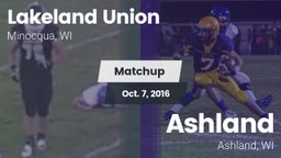 Matchup: Lakeland vs. Ashland  2016