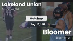 Matchup: Lakeland vs. Bloomer  2017