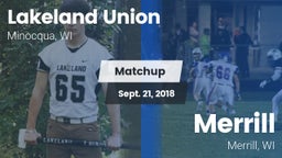 Matchup: Lakeland vs. Merrill  2018