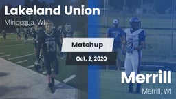 Matchup: Lakeland vs. Merrill  2020