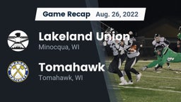 Recap: Lakeland Union  vs. Tomahawk  2022