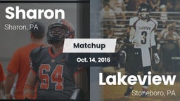 Matchup: Sharon vs. Lakeview  2016