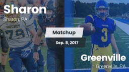 Matchup: Sharon vs. Greenville  2017